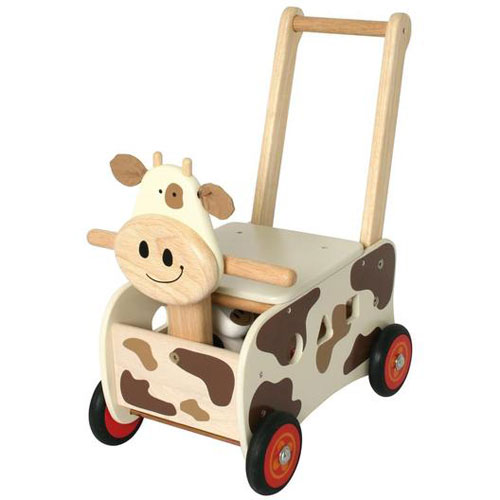 Schiebewagen Kuh Bild 2