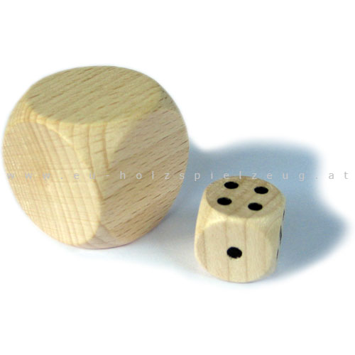 Holzwürfel natur 30 mm Bild 2