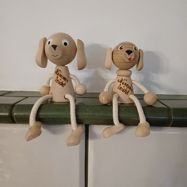 Kantenhocker Hund