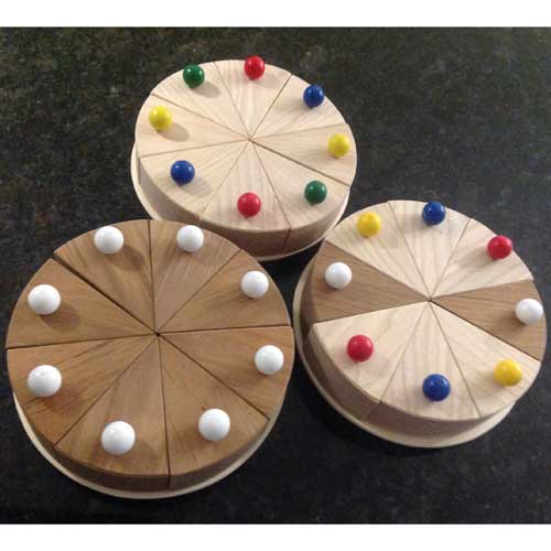 Spielzeug Torte Holz Bild 2