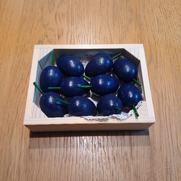 Obstkiste Pflaumen