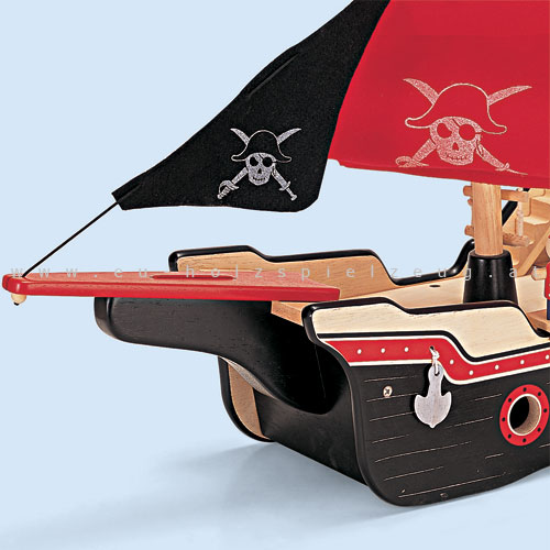 Piratenschiff aus Holz Bild 2